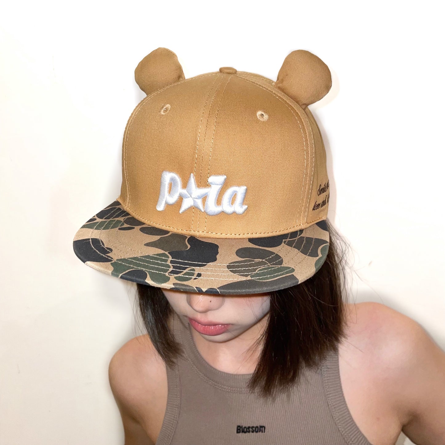 Bear Camouflage Cap