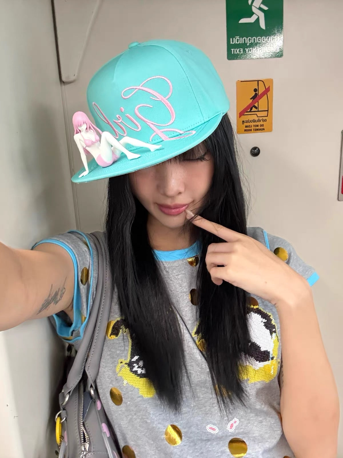 Resin 3D printed girl's hat