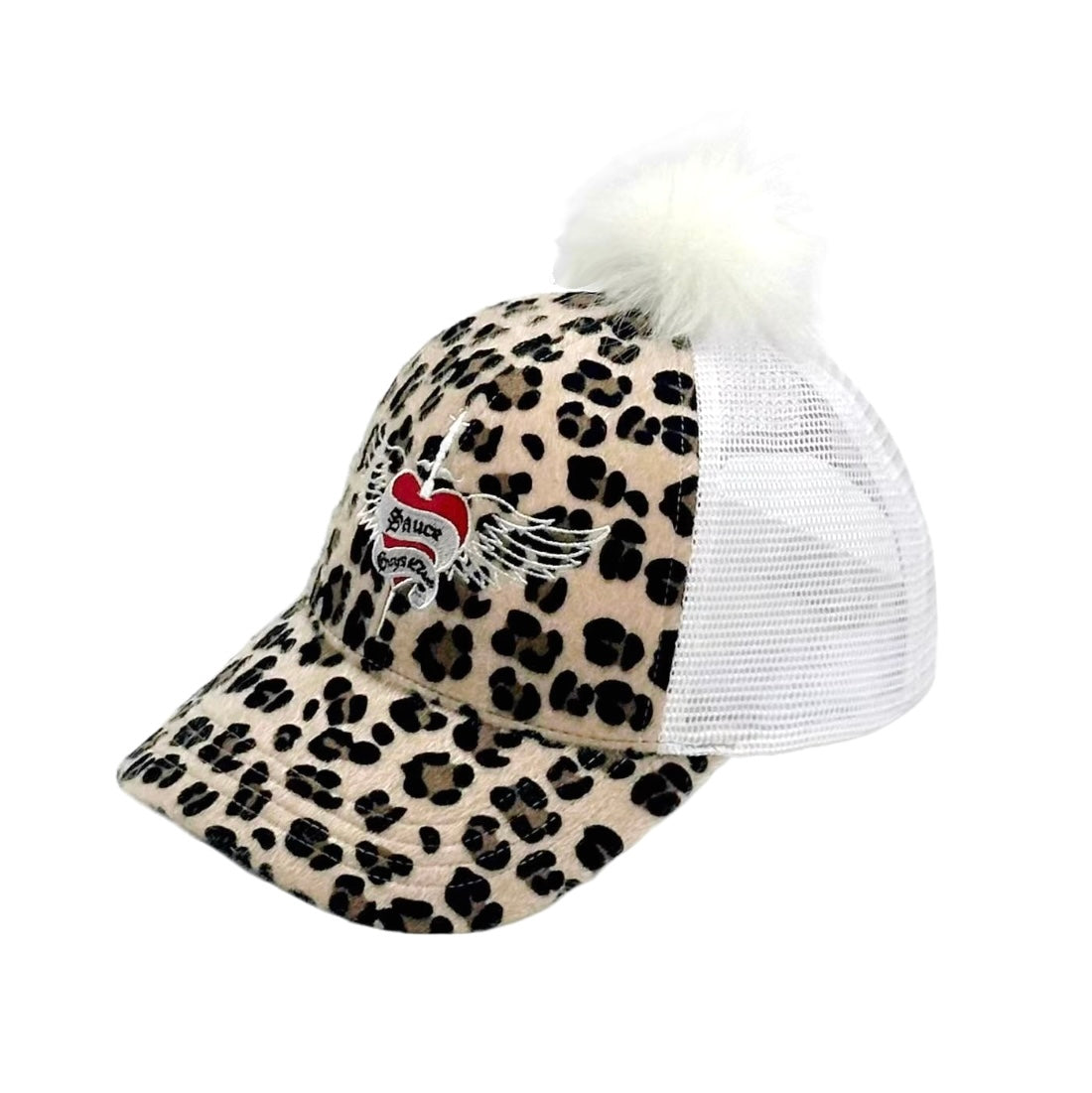 leopard print cap