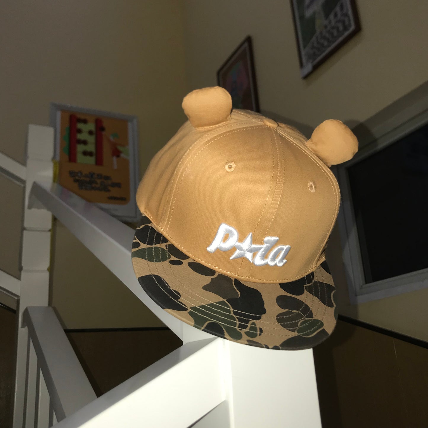 Bear Camouflage Cap