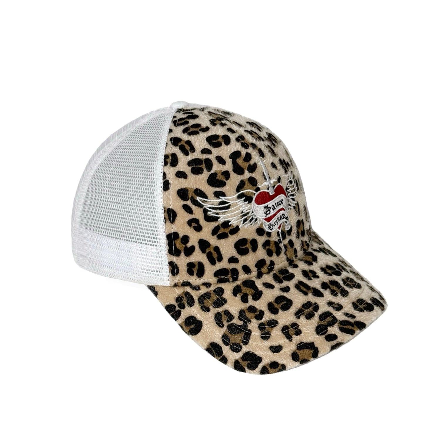 leopard print cap