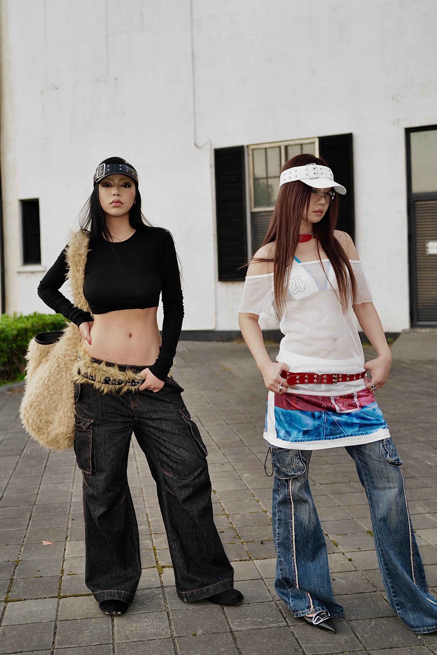 Down Belt Baseball Cap