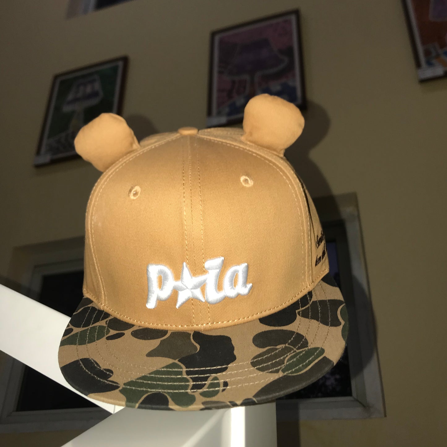 Bear Camouflage Cap