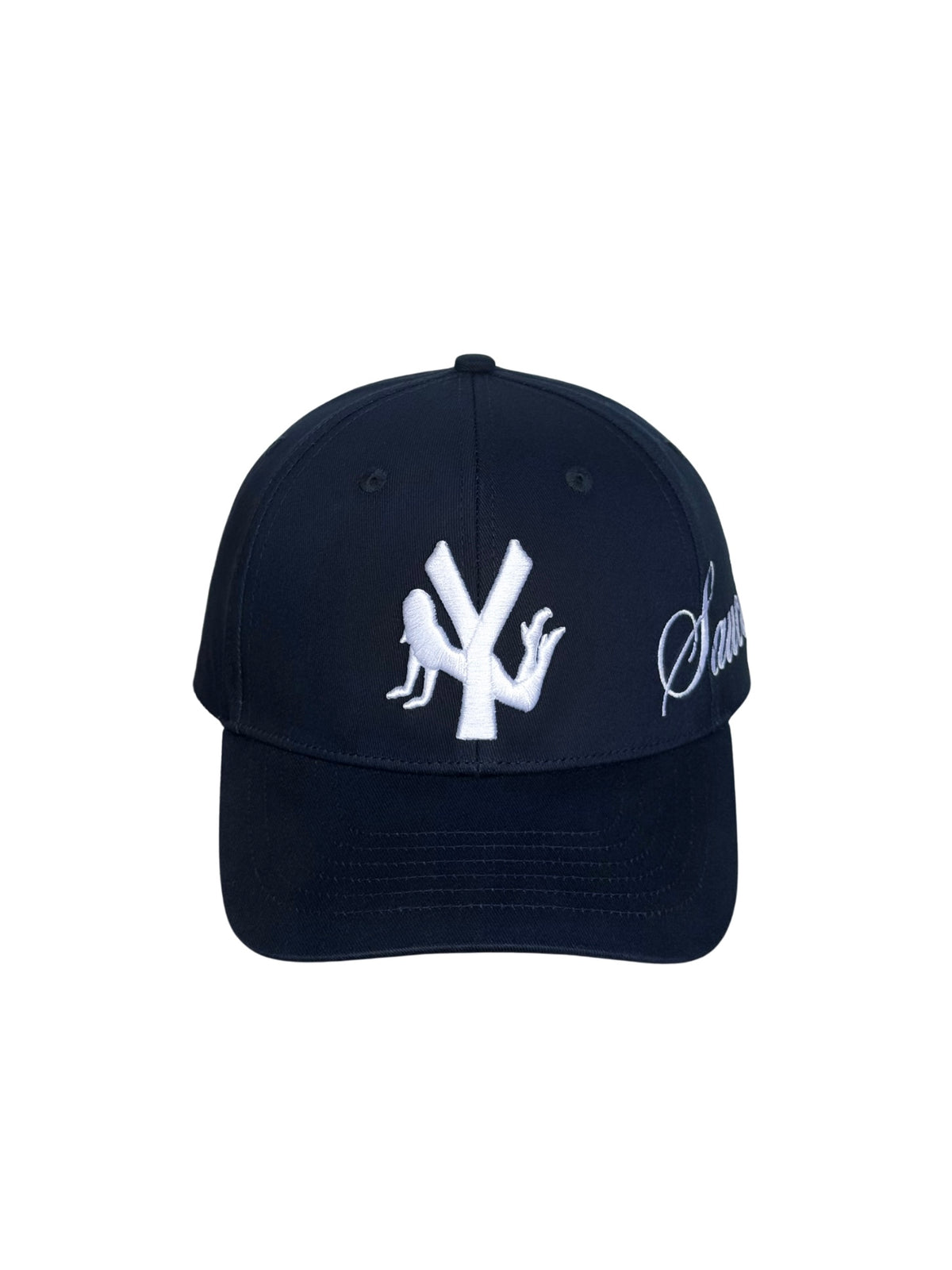 Letter embroidery baseball cap