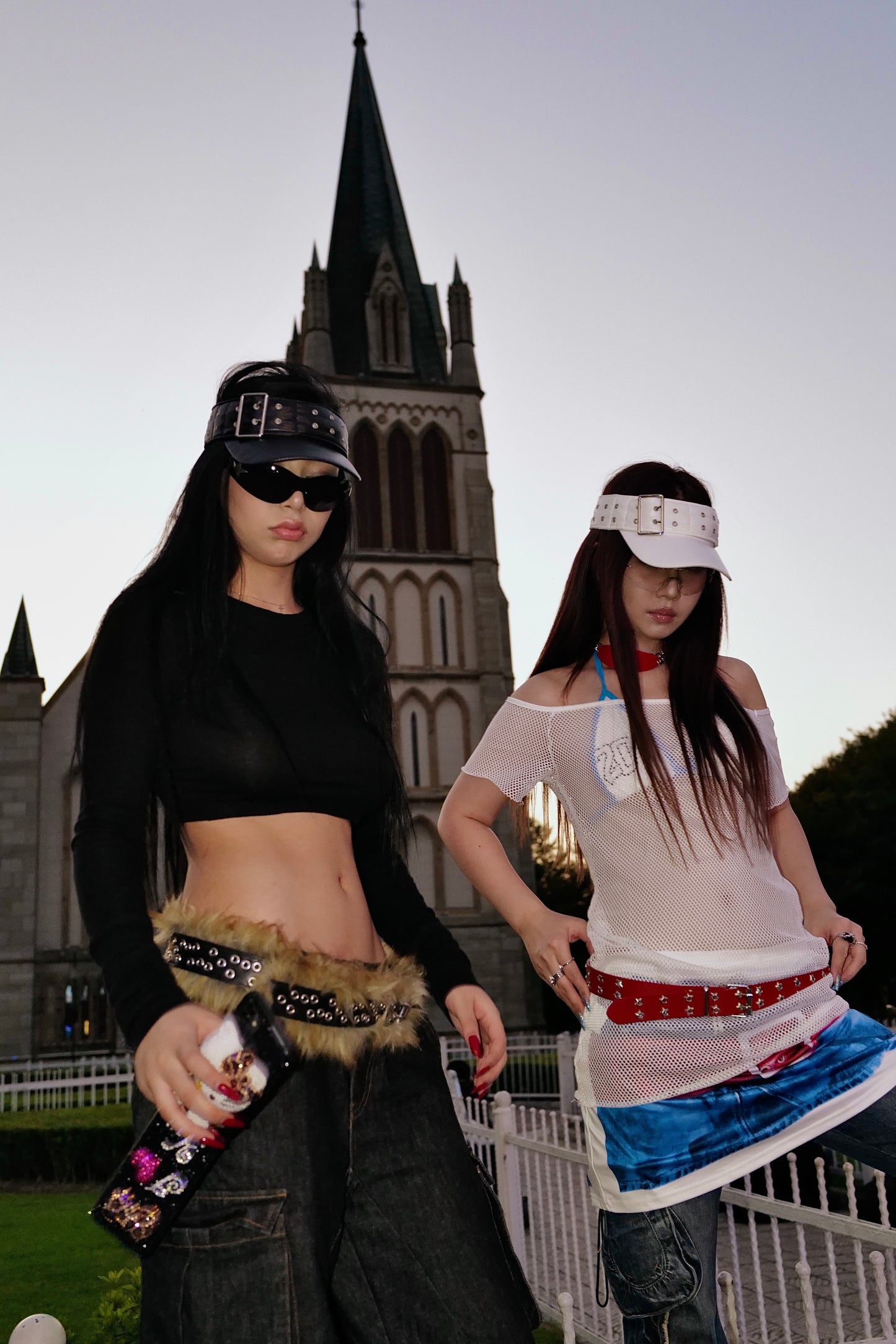 Down Belt Baseball Cap