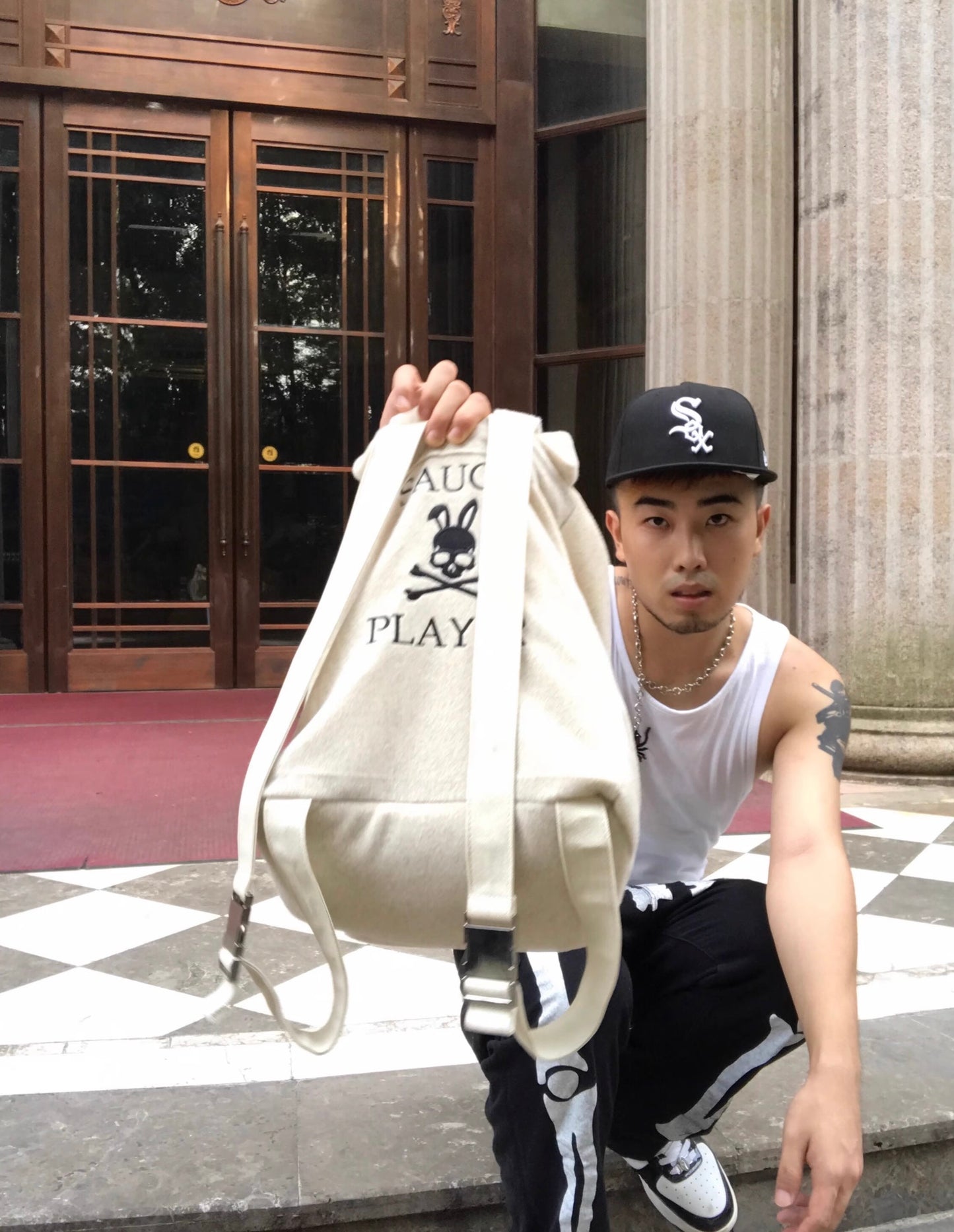 Rabbit ear shaped Backpack