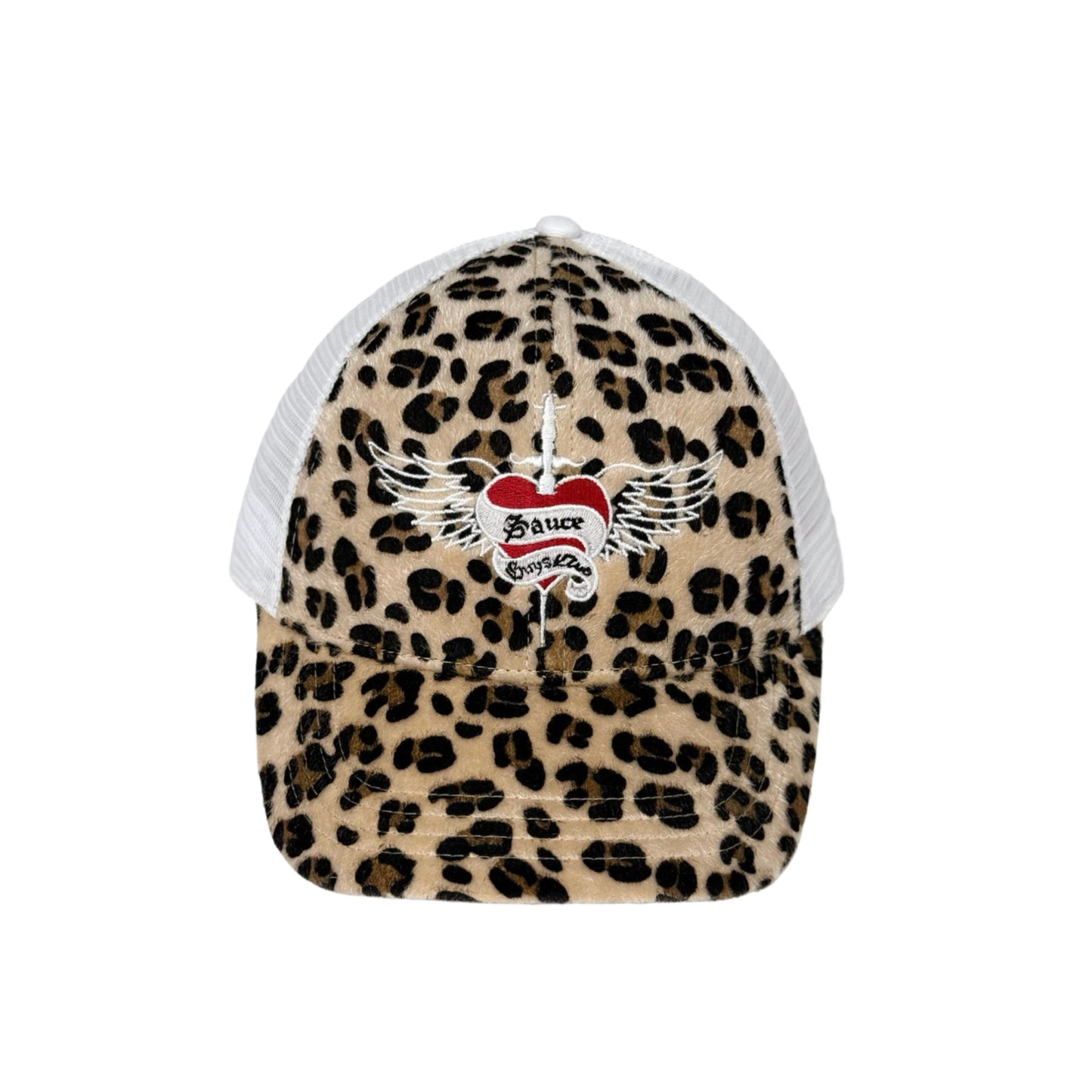 leopard print cap