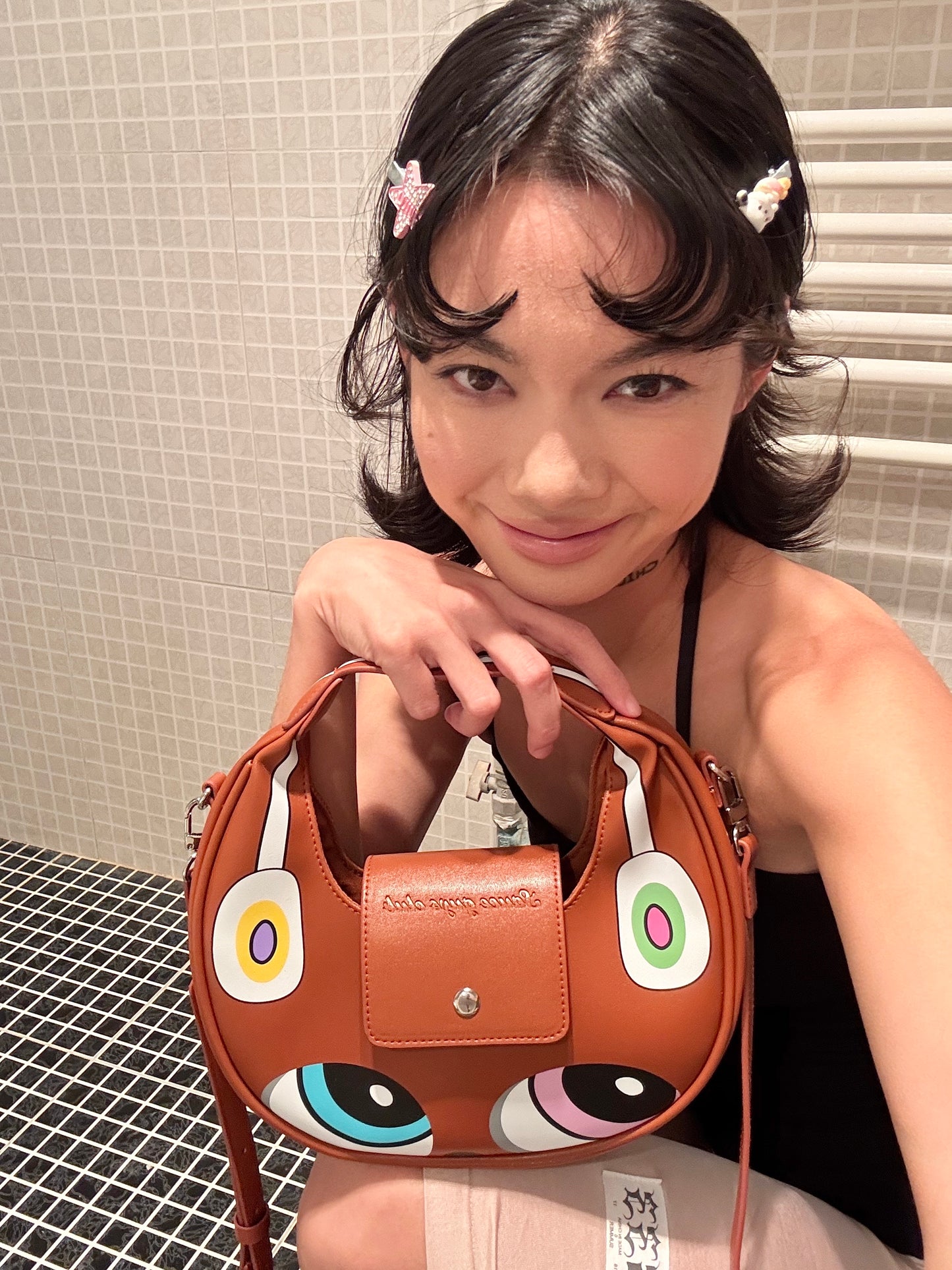 Bear printed Handbag