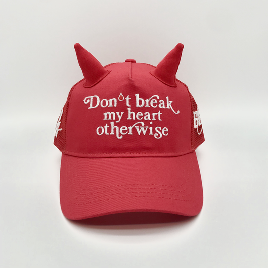 Don't Break My Heart Devil Cap