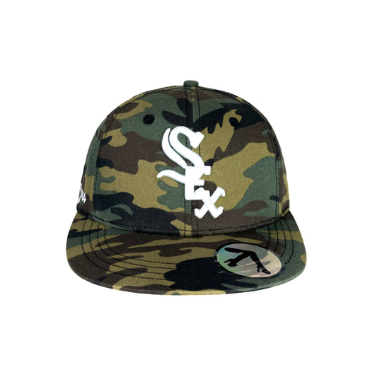 Camouflage flat cap