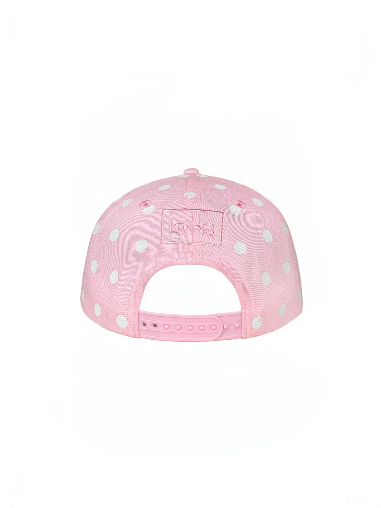 Dot- flat brim hat