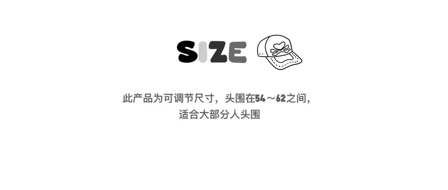 Letter embroidery baseball cap